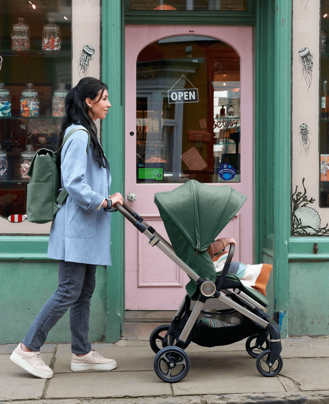 Mamas Papas Strada Ivy Complete 9 Piece Bundle Including Cybex Ato