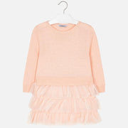 Mayoral Nude Knit Dress - Dress