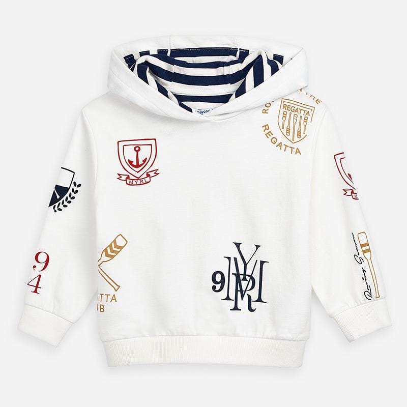 Mayoral Off White Hoodie - Hoodie