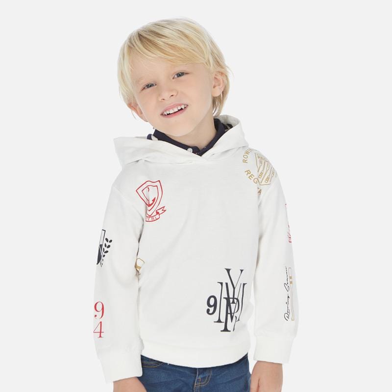 Mayoral Off White Hoodie - Hoodie
