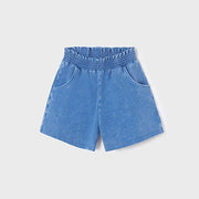 Mayoral Mayoral blue girls shorts
