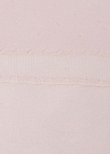 Mayoral Mayoral Pink Ruffled Shawl