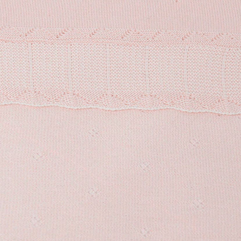 Mayoral Mayoral Pink Ruffled Shawl