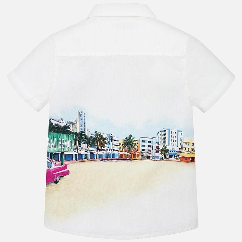 Mayoral Beach Design Shirt - Shirt