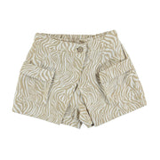 Mayoral Shorts Mayoral Cream & Taupe Safari Skorts