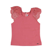 Mayoral Girls Coral T-Shirt - T-shirt
