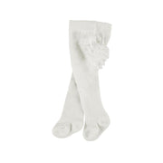 Mayoral Cream Ruffle Tights - Tights
