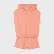 Mayoral Tracksuit Mayoral Dusty Pink Short Tracksuit