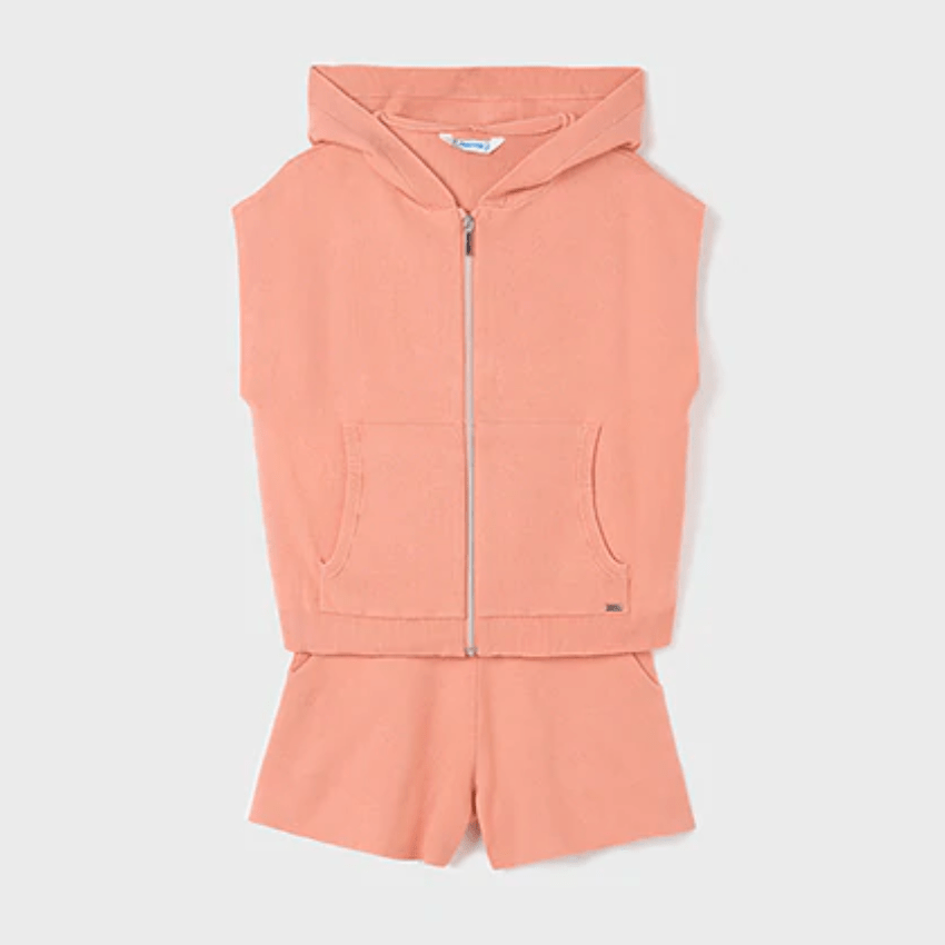 Mayoral Tracksuit Mayoral Dusty Pink Short Tracksuit
