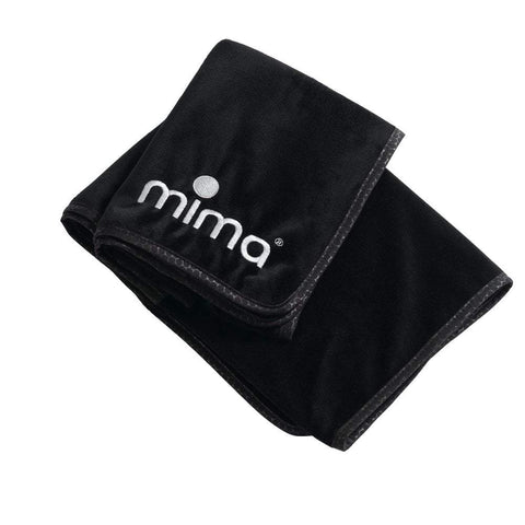 Mima Fleece Blanket. - Pre order - Black - Pram Accessories