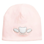 Nanan Pink Angel Bear Design Hat - 0-3 Months - Hat