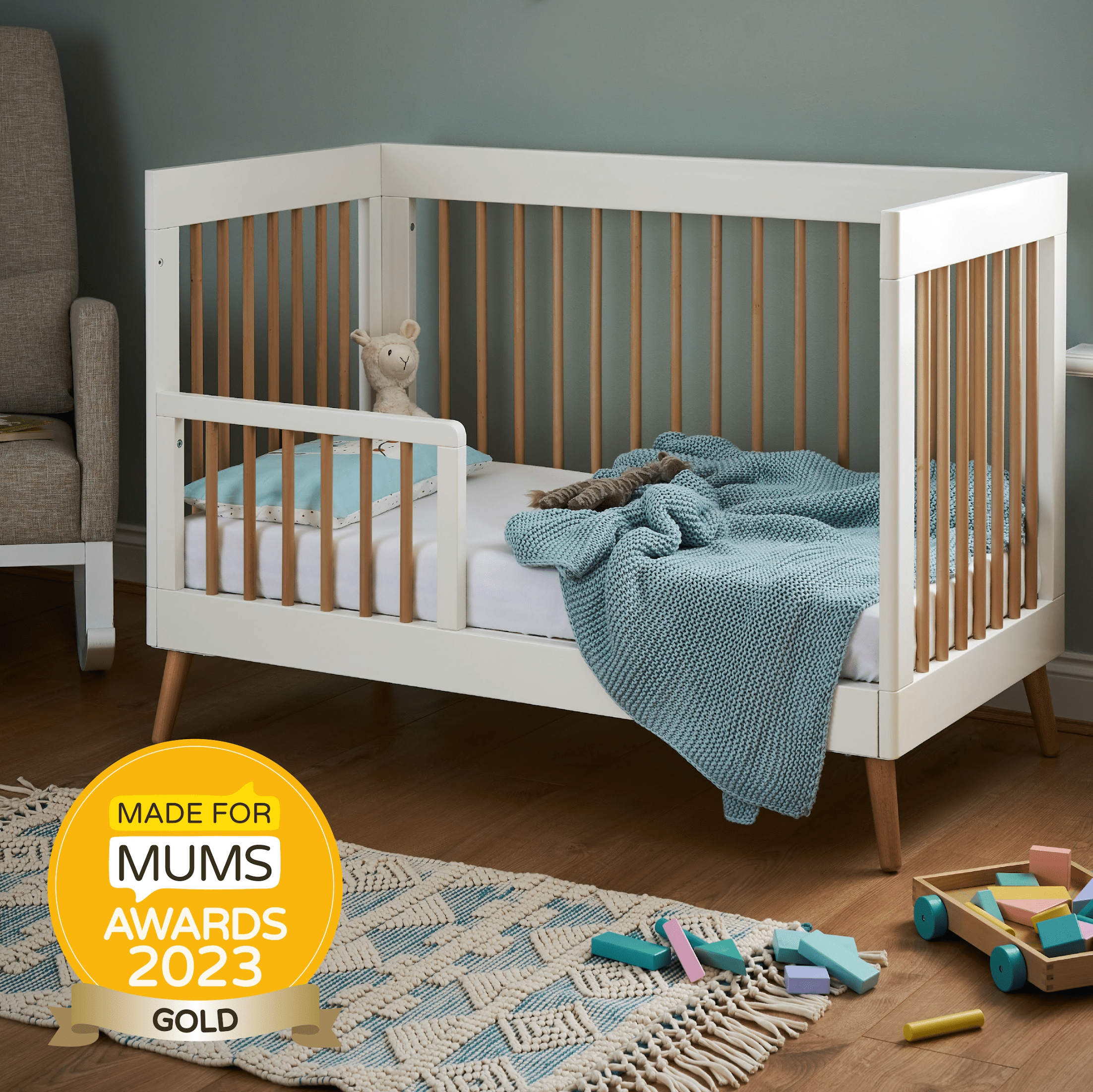 Obaby Cot & Cot Bed Obaby Maya Mini Cot Bed - Direct Delivery