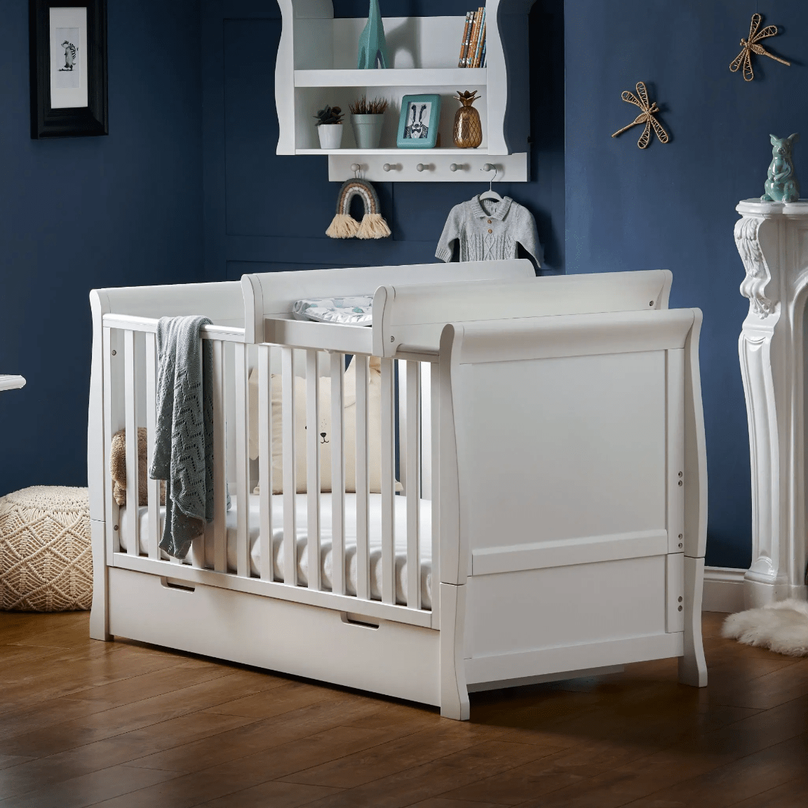 Obaby Nursery Furniture Obaby Stamford Cot Top Changer - Direct Delivery