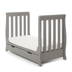 Obaby Nursery Furniture Obaby Stamford Mini Sleigh Cot Bed - Direct Delivery