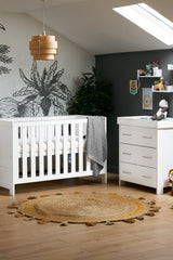 Obaby Nursery Furniture Set White Wash Obaby Nika 2 Piece Room Set - Direct Delivery