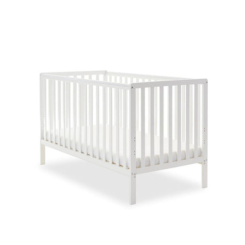 Obaby Nursery Furniture White Obaby Bantam Cot Bed - Direct Delivery