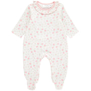Rachel Riley Roses Ivory Babygrow - Babygrow