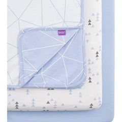 Snuz 3pc Crib Bedding Set - Geo Breeze - Bedding