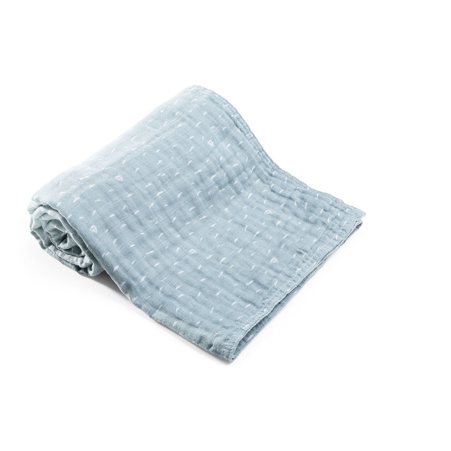 Stokke Blanket Organic Muslin - Blue Slate Sea - Blanket