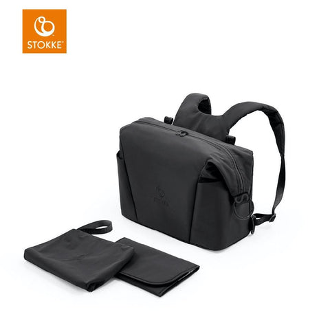 Stokke Xplory X Changing Bag - Rich Black - Pram Accessories
