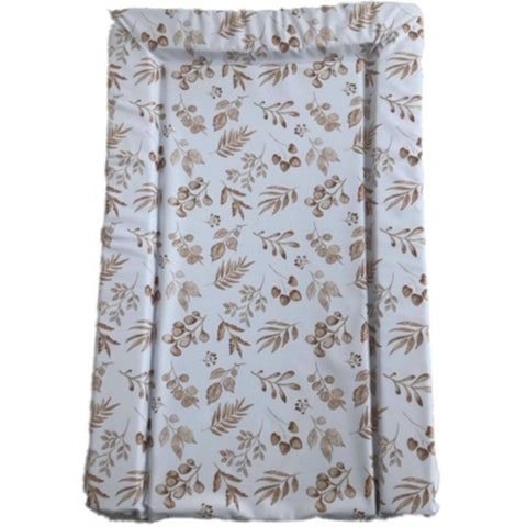 The Gilded Bird Changing Mats - Beige Leaves - Changing Mat
