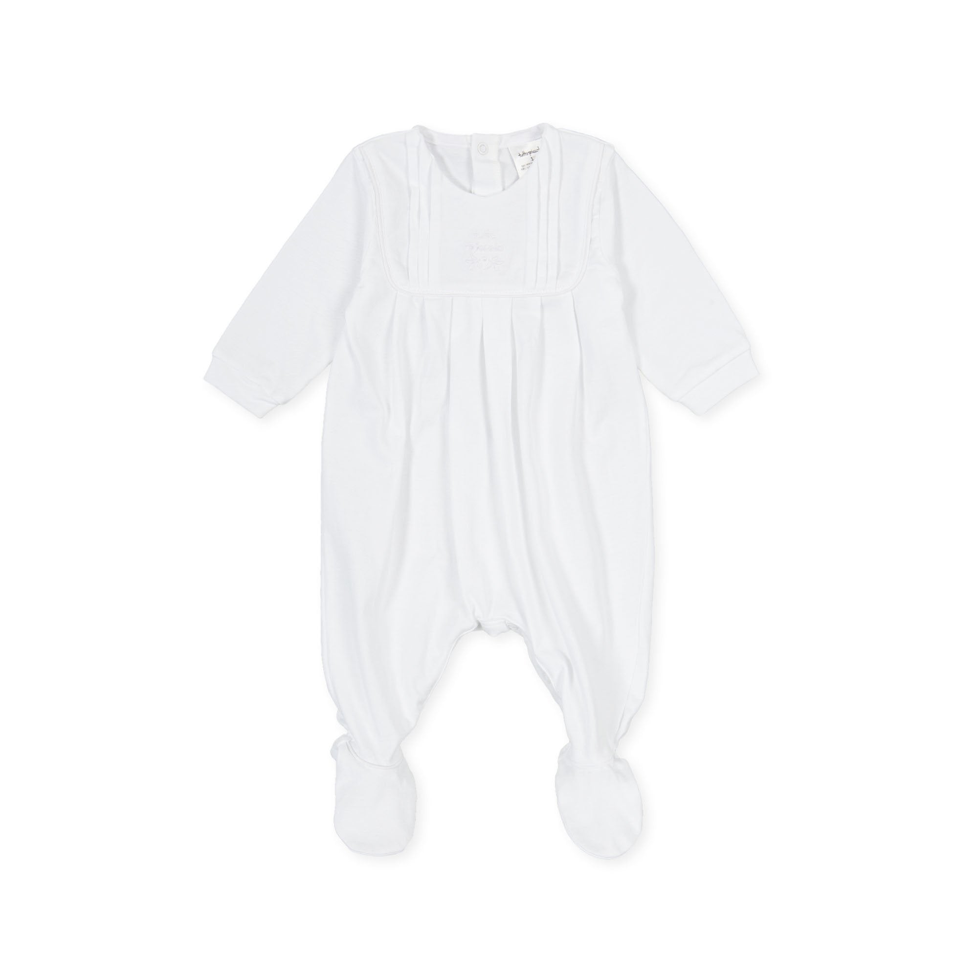 Tutto Piccolo White Babygrow - Babygrow