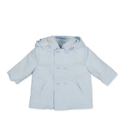Tutto Piccolo Blue ’Pixels’ Coat - Coat