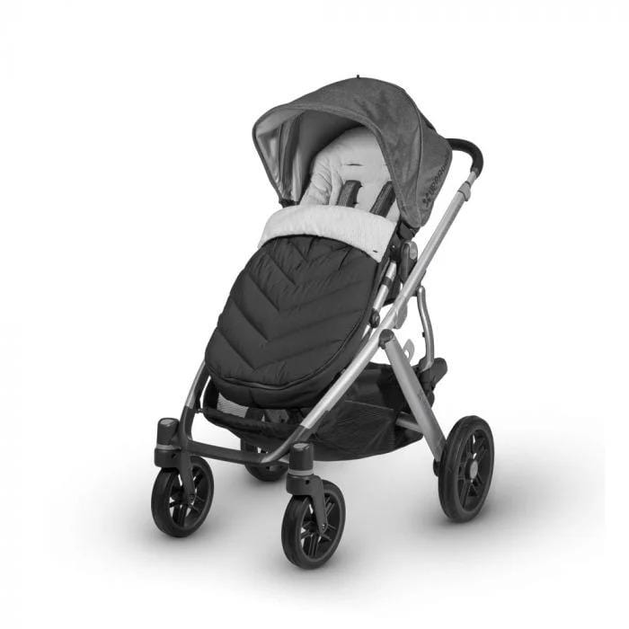 uppababy cozy ganoosh footmuff jake black UPPAbaby Cozy Ganoosh Footmuff – Bababoom Boutique
