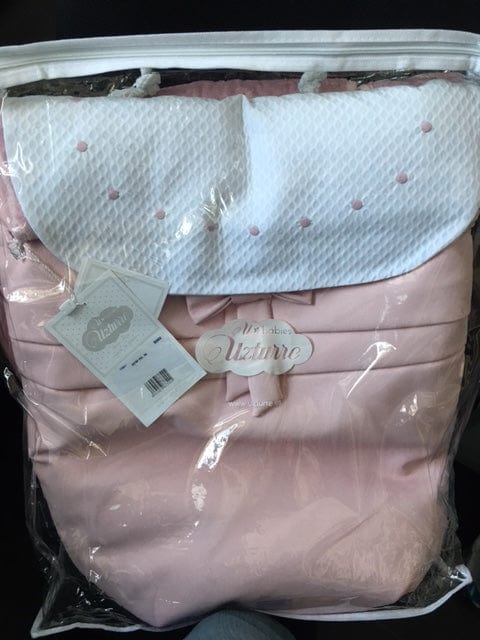 Uzturre Footmuff Uzturre Pink Bow Footmuff