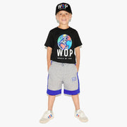 World Of Pop Shorts World Of Pop Colorblock shorts